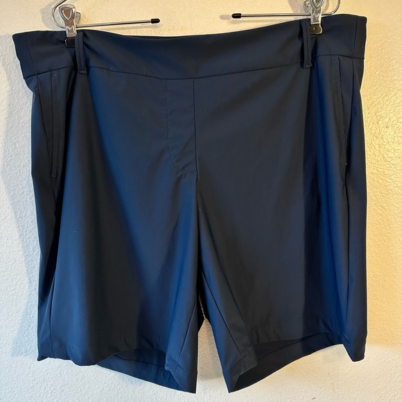 SPANX Navy Blue Sorts Size 1X - Picture 1 of 3